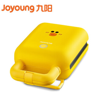九阳（Joyoung）家用多功能电饼铛三明治机早餐机 600w小型煎烤机line联名款 SK-T1SALLY 黄色