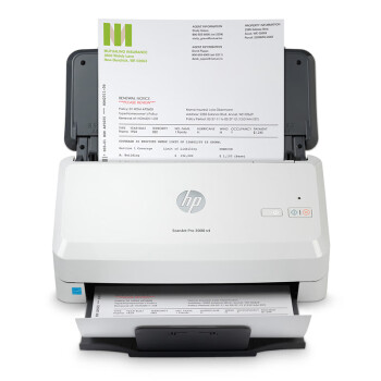 惠普（HP）ScanJet Pro 3000 s4 馈纸式扫描仪 自动双面 3000 s3 升级款 (速度40页+扫入U盘+USB)【商用】