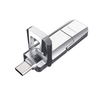 aigo爱国者128GB USB3.1Type-C双U口 U393读520MB/s写420MB/s手机U盘狂飙移动固态硬盘可定制LOGO