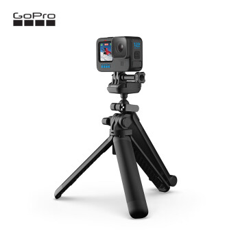 GoPro配件 3-Way2.0 三向摄像机手柄旋转臂/三脚架自拍杆 适用GoPro相机 运动相机配件
