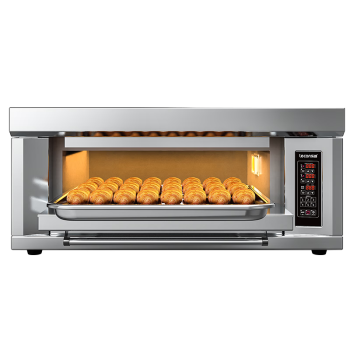 乐创（lecon）烤箱商用大型电烤箱大容量 披萨面包蛋糕月饼烘焙烤箱 一层一盘 LC-KS101