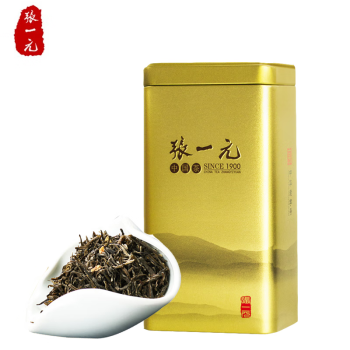 张一元 茶叶 茉莉花茶200g罐装特种茉莉毛尖浓香型春茶伴手礼金罐装