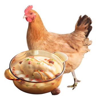 大用三黄鸡800g/袋 冷冻新鲜鸡肉散养鸡走地鸡煲汤食材 清真食品