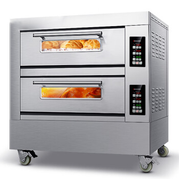德玛仕（DEMASHI）EB-J4D-Z大型烘焙烤箱商用 烤鸡翅烤全鸡披萨面包蛋糕电烤箱大容量 两层四盘（单位：台）