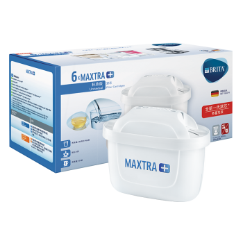 碧然德（BRITA） 家用滤水壶 净水壶滤芯 Maxtra 多效滤芯 6枚装