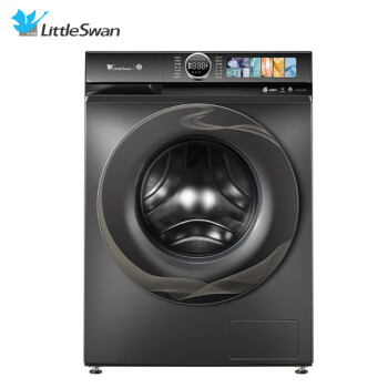 美的小天鹅滚筒洗衣机TD100S85纤彩系列嵌入式10kg全自动洗烘一体机烘干机干衣机超微净泡10公斤