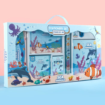 畅宝森yoyo-8020小学生文具玩具组合礼品六一学习用品礼盒 6盒起售 BM