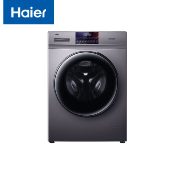 海尔（Haier）全自动洗衣机洗烘一体机变频滚筒洗衣机家用10KG公斤大容量一级能效晶彩屏羽绒洗EG10010HB18S
