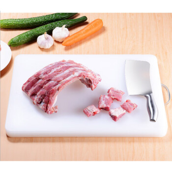 全适带提手60*40*2cm长方形PE切肉切菜板 砧板 塑料砧板 案板塑料菜板