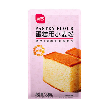 展艺 烘焙原料 蛋糕粉 蛋糕饼干用低筋面粉 500g
