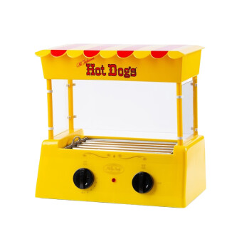 苏勒 烤肠机迷你小型台湾全自动商用热狗烤香肠摆摊用烤肉多功能机 黄色烤肠机整机