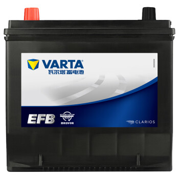 瓦尔塔（VARTA）汽车电瓶蓄电池启停电瓶EFBS95R丰田皇冠雷克萨斯IS200上门保养