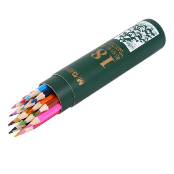 晨光（M&G）彩色铅笔 18色水溶性素描彩笔 画笔手绘美术绘画 PP筒装 AWP34307 2件起售 DM