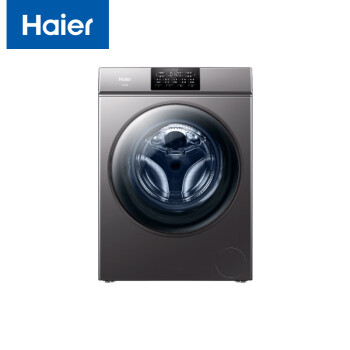 海尔（Haier）10KG滚筒洗衣机全自动变频节能一级能效省电省水防生锈可视速溶窗除螨洗+羽绒洗XQG100-B06