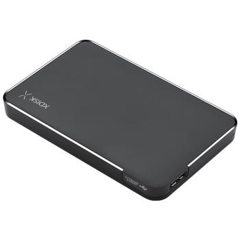 小盘(XDISK)500GB USB3.0移动硬盘X系列2.5英寸 经典黑 商务时尚 文件数据备份存储 高速便携 稳定耐用