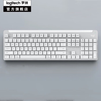罗技（Logitech）K865无线机械键盘 蓝牙键盘红轴键盘办公游戏电竞双模键盘 TTC红轴-珍珠白