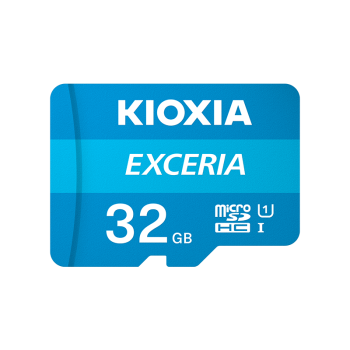 铠侠（Kioxia）32GB TF(microSD)存储卡 EXCERIA  系列 U1 读速100M/S 支持高清拍摄