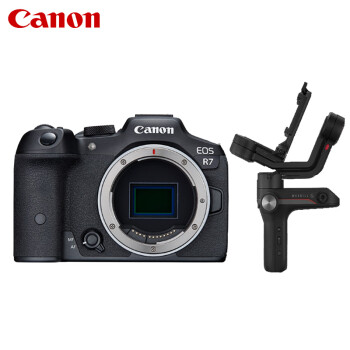 佳能（Canon）EOS R7 微单数码照相机 高速度 高分辨率 佳能青春专微 (智云WBS稳定器+256G卡+原电+包)