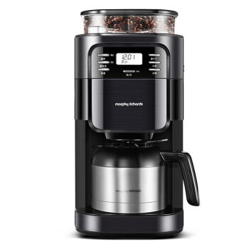 摩飞电器（MORPHY RICHARDS）美式咖啡机全自动家用办公豆粉两用带真空保温壶MR1028 美式经典（带预约功能）
