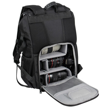 锐玛（EIRMAI）SD02 单反包双肩相机包摄影包 数码防水旅行背包适用佳能尼康索尼 黑色