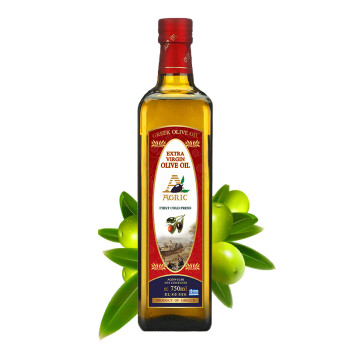 阿格利司（AGRIC）特级初榨橄榄油750ml 希腊原装进口 烘焙烧烤炒菜凉拌食用油