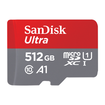 闪迪（SanDisk）512GB TF（MicroSD）存储卡 U1 C10 A1 至尊高速移动版内存卡 读速100MB/s 广泛兼容