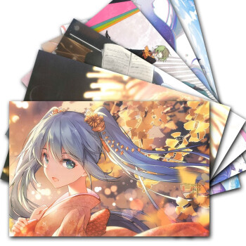 宅神高清动漫海报墙纸壁画贴画二次元周边 初音未来 1