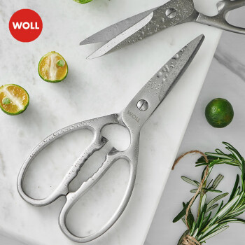 WOLL全钢剪刀家用剪刀不锈钢多功能剪刀厨师多用强力剪刀