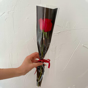 爱在此刻鲜花速递单支玫瑰真花鲜花礼物同城配送（20支起送）