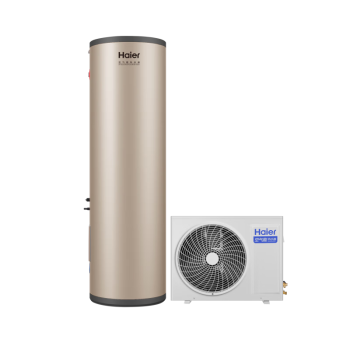 海尔（Haier）空气能热水器家用200升一级能效银离子滤菌80°C杀菌净水洗 WIFI智控 RE-200J6U1