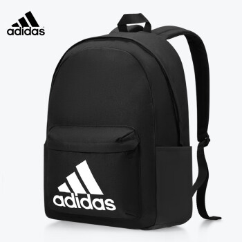 阿迪达斯 （adidas）双肩包背包学生书包男女休闲运动包训练包电脑包大容量旅行包黑色