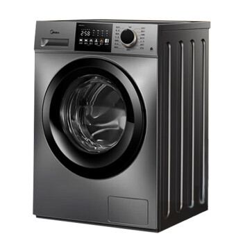 Midea美的 滚筒洗衣机全自动 10公斤变频洗烘一体 香熏洗  智能家电 简尚MD100V33WY