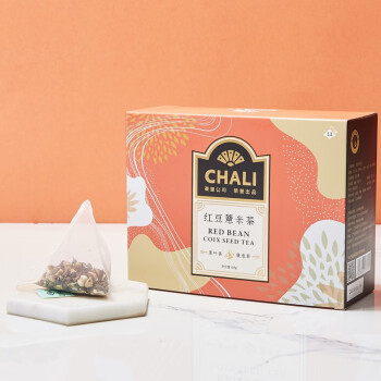 CHALI 红豆薏米茶叶60g(12包) 盒装养生茶 袋泡茶包 送女友礼物 伴手礼