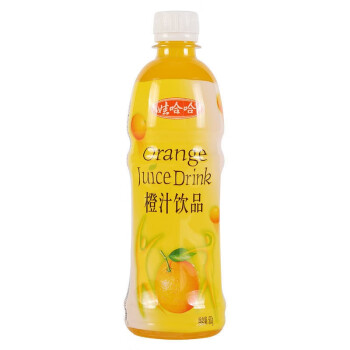 娃哈哈橙汁500ml/瓶 al