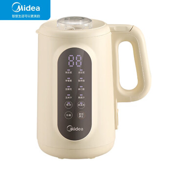 美的（Midea）豆浆机家用多功能破壁料理机双层防烫可做豆花免滤预约DJ10B-006S