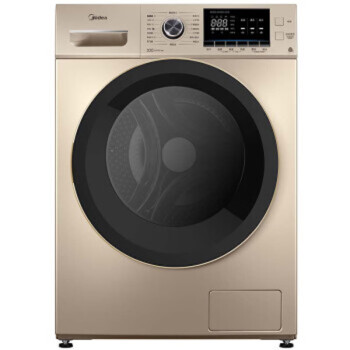 美的 (Midea)洗衣机全自动滚筒洗衣机 10公斤kg 洗烘一体 MD100-1451WDY-G21G