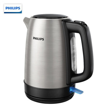 飞利浦（PHILIPS）电水壶热水壶电热水壶不锈钢1.7L防干烧烧水壶 HD9350/90