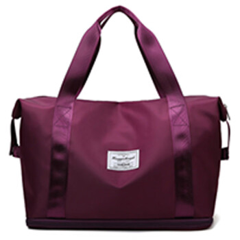 玛柯斯曼（Marksman）可扩展旅行包 手提包 牛津布材质 紫红色 M5718#