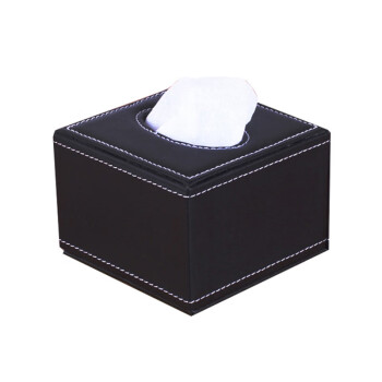 畅宝森 纸巾盒 酒店餐厅KTV皮革正方形抽纸盒皮质纸巾盒 款式可选 2个起售 DM