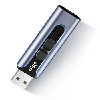 爱国者（aigo） U335 优盘 64G 高速USB3.0 大容量金属迷你U盘 推拉伸缩商务学生优盘