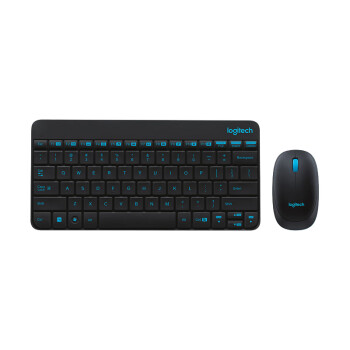 罗技（Logitech）MK245 Nano 无线键鼠套装 电脑台式机笔记本迷你键鼠套装 MK245黑色
