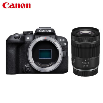 佳能（Canon） EOS R10(24-105 STM镜头)微单相机 4K数码高清vlog视频(含128G卡+包+滤镜+脚架+备电)三年质保