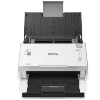 爱普生（EPSON） 扫描仪双面彩色高速高清扫描仪 A4文档票据名片商务办公 DS-410【双面扫描】