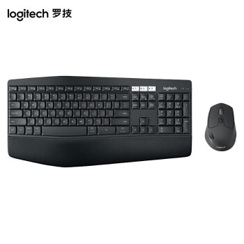 罗技（Logitech）MK850无线蓝牙键鼠套装 办公键鼠套装 全尺寸 黑色 带无线2.4G接收器