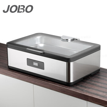 JOBO 自助餐炉布菲炉电加热数字智能温控 保温炉早餐炉 304不锈钢单格食物盆