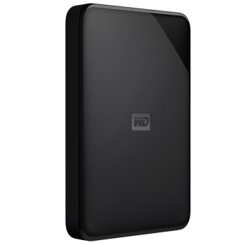 西部数据（WD）4TB 移动硬盘 USB3.0 SE系列 2.5英寸 机械硬盘 大容量 手机笔记本电脑外接 外置存储办公