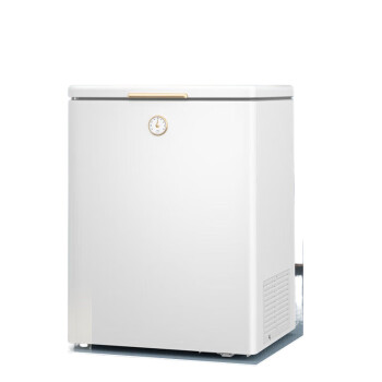 美的复古冰柜 142升-30℃锁鲜减霜节能家用囤货小冰柜 电子控温 单温母婴母乳小冷柜 BD/BC-142KMT(E)