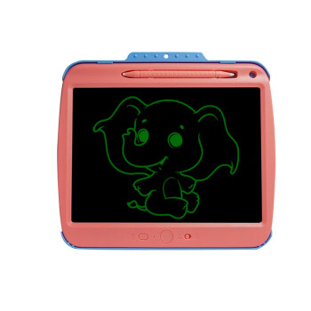 吉瑞恩斯（JARANCE） 液晶写字板 儿童可充电彩色小画板 9英寸可充电透明款粉色-单色