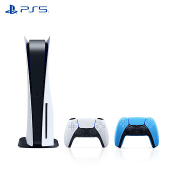 索尼（SONY）PS5 PlayStation®5 国行PS5游戏机 &DualSense无线控制器 星光蓝套装