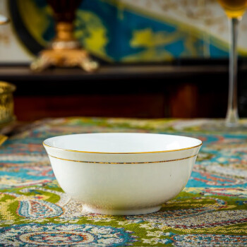 陶相惠 骨瓷餐具摆台米饭碗盘 单碗 家用散件 任意组合搭配 碗盘碟套装
